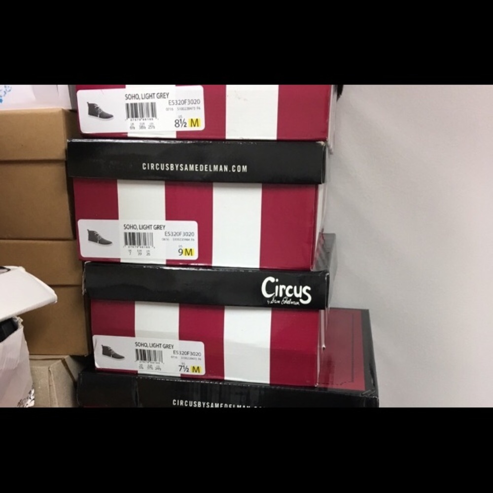 Soho Circus Sam Edelman gray high top sneaker - Picture 7 of 7